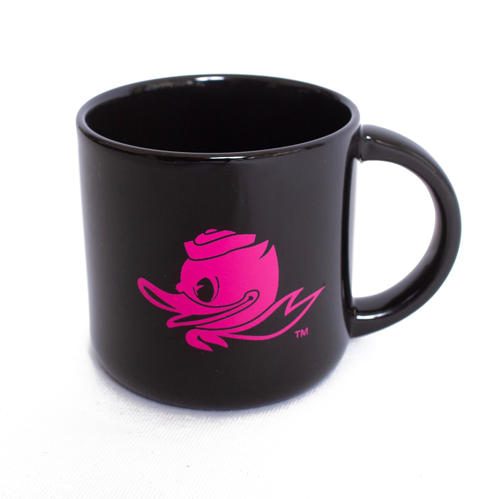 Fighting Duck, Neil, Pink, Traditional Mugs, Ceramic, Home & Auto, 14 ounce, Aurora, 833786